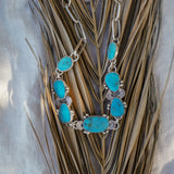 Adjustable Statement Choker in Sonoran Gem Turquoise