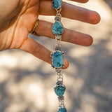 Adjustable Statement Choker in Sonoran Gem Turquoise