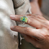 Hubei Turquoise Ring (Size 5.5)
