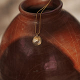 Full Moon Necklace in 14k Gold-Fill
