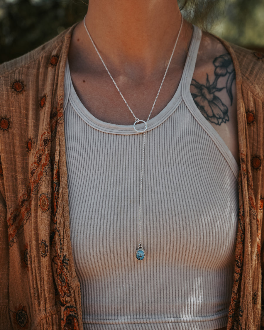 The Lariat in Golden Hill Turquoise