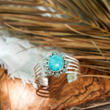 Statement Cuff in Whitewater Turquoise