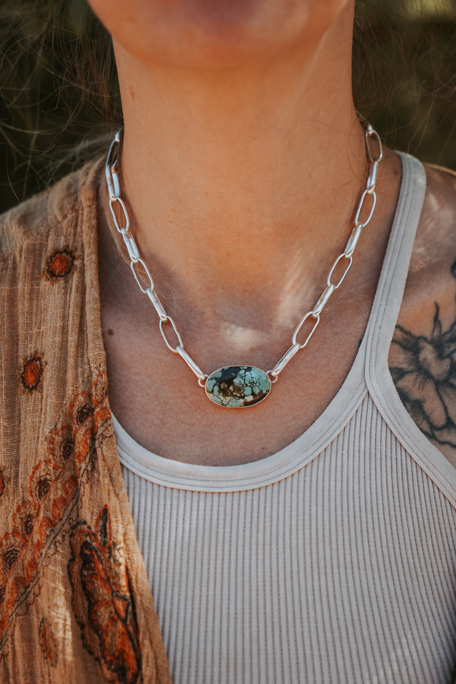 Daydreamer Choker in Hubei Turquoise