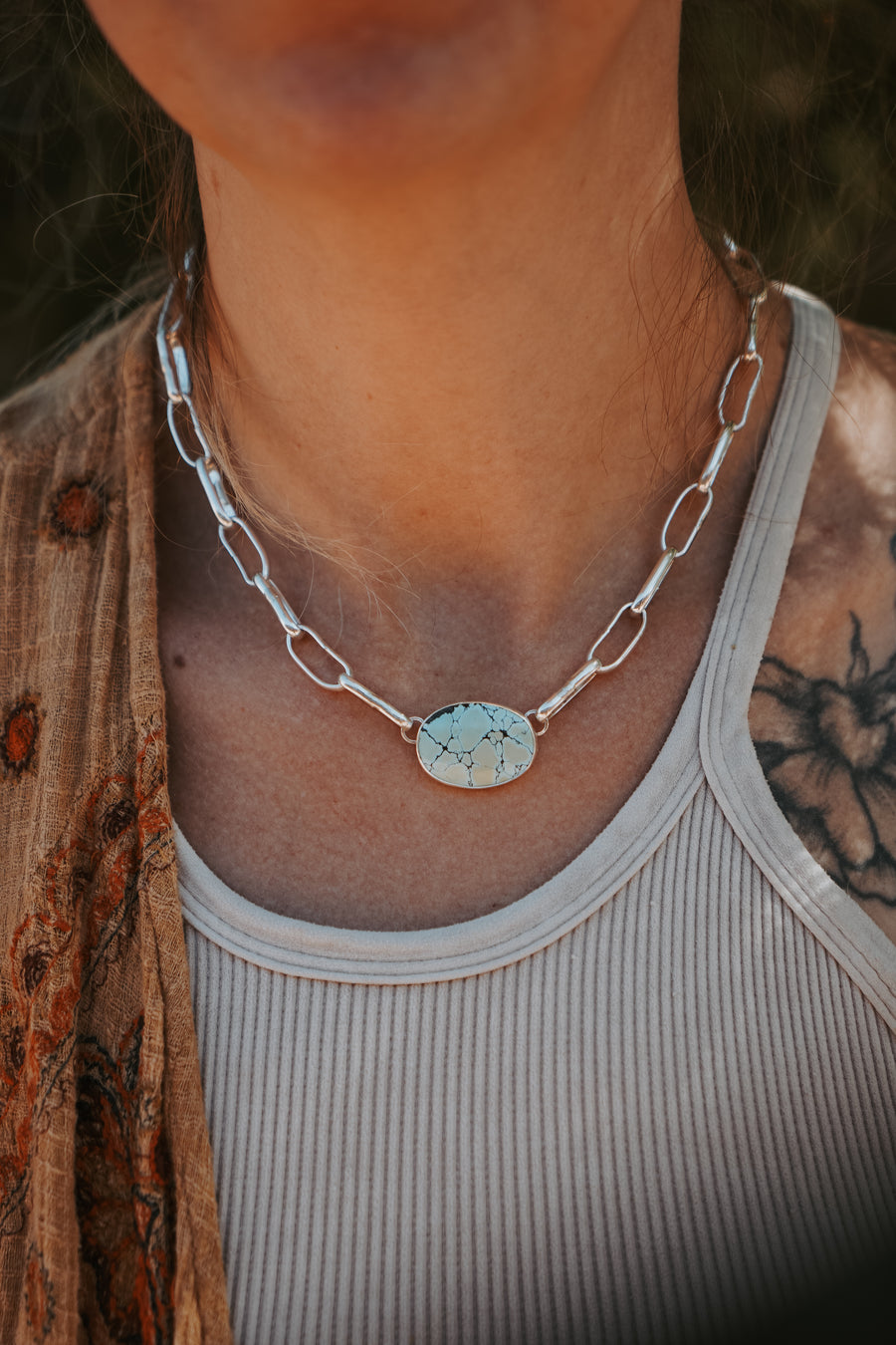 Daydreamer Choker in Hubei Turquoise