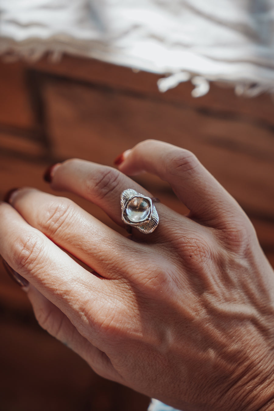 The Lichen Ring (Size 5)