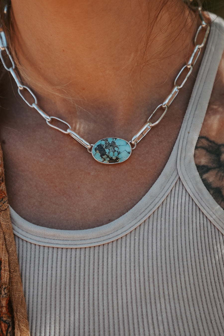 Daydreamer Choker in Hubei Turquoise