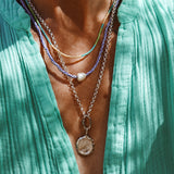 The Shell Yeah Triple Necklace
