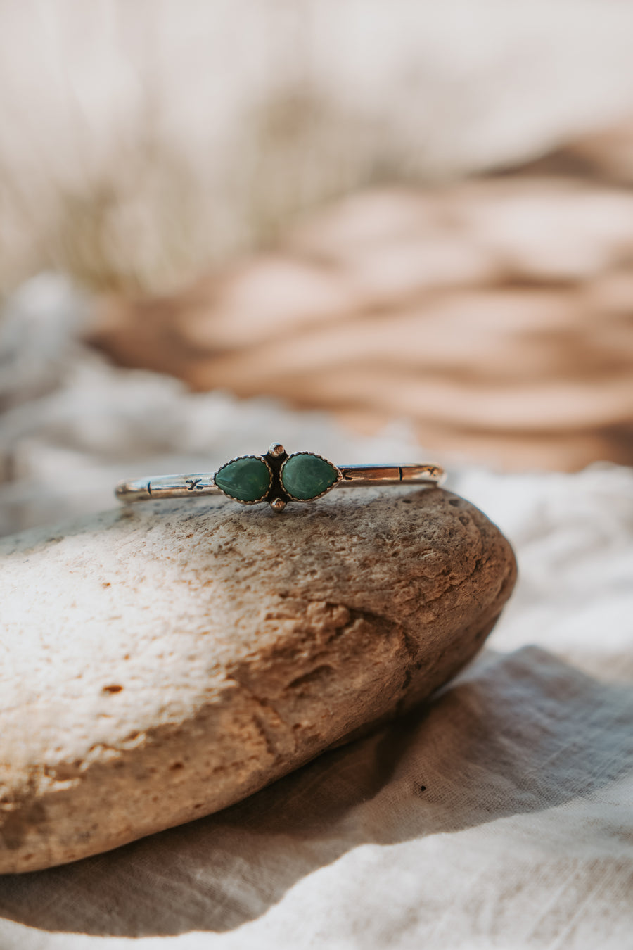The Westbound Cuff in Kingman Turquoise