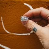 Scarab Ring (Choose your metal and size)