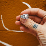 Scarab Ring (Choose your metal and size)
