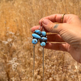 Cairn Earrings in Golden Hills Turquoise