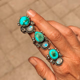Moon Beam Ring in Sonoran Mtn & Moonstone (Size 7)