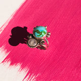 Moon Beam Ring in Sonoran Mtn & Moonstone (Size 9)