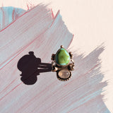Moon Beam Ring in Sonoran Mtn & Moonstone (Size 7)