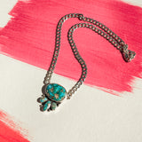 Saturday Stoke Necklace in Sonoran Mtn w/ curb chain