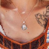 Agate Pendant - Golden Road Crafted