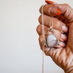Agate Pendant - Golden Road Crafted