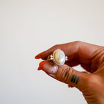 Agate Ring (Size 6.5) - Golden Road Crafted