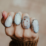 Agate Ring (Size 7) - Golden Road Crafted