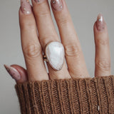 Agate Ring (Size 8) - Golden Road Crafted