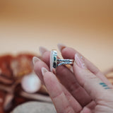 Agate Ring (Size 8) - Golden Road Crafted