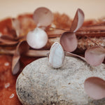 Agate Ring (Size 8) - Golden Road Crafted