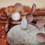 Agate Ring (Size 8) - Golden Road Crafted