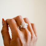 Agate Ring (Size 8) - Golden Road Crafted