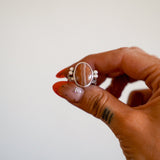 Agate Ring (Size 8.5) - Golden Road Crafted