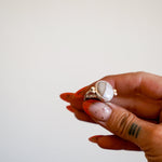 Agate Ring (Size 9) - Golden Road Crafted