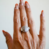 Agate Ring (Size 9) - Golden Road Crafted