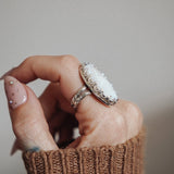 Agate Ring (Size 9.5) - Golden Road Crafted