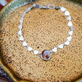 Anklet in Agate - Golden Road Crafted