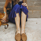Anklet in Agate - Golden Road Crafted