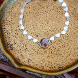 Anklet in Agate - Golden Road Crafted