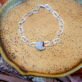 Anklet in Agate - Golden Road Crafted