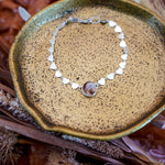 Anklet in Agate - Golden Road Crafted