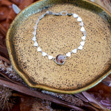 Anklet in Agate - Golden Road Crafted