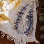 Anklet in Golden Hills Turquoise - Golden Road Crafted