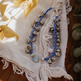 Anklet in Golden Hills Turquoise - Golden Road Crafted