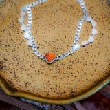 Anklet in Spiny Oyster - Golden Road Crafted
