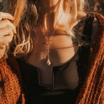 Baroque Pearl Toggle Necklace in 14k Gold - Fill - Golden Road Crafted