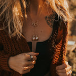 Baroque Pearl Toggle Necklace in 14k Gold - Fill - Golden Road Crafted