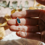 Blue Kyanite Necklace - Golden Road Crafted