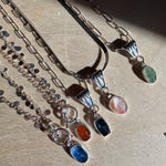 Blue Kyanite Necklace - Golden Road Crafted