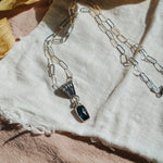 Blue Kyanite Necklace - Golden Road Crafted