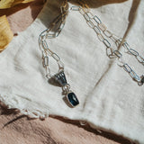 Blue Kyanite Necklace - Golden Road Crafted
