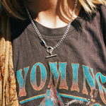 Blue Kyanite Necklace - Golden Road Crafted