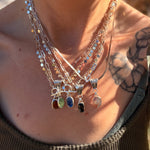Blue Kyanite Necklace - Golden Road Crafted