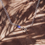 Blue Kyanite Necklace - Golden Road Crafted